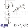 Grohe Minta Kitchen Tap Spares